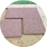 SUDwell™ Permeable Patio Paving Slabs Silver Terracotta